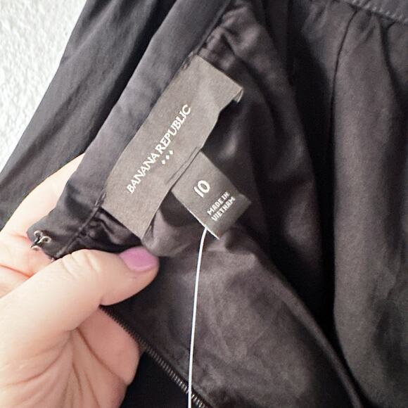 Banana Republic Black Taffeta Bubble Skirt - Picture 10 of 10